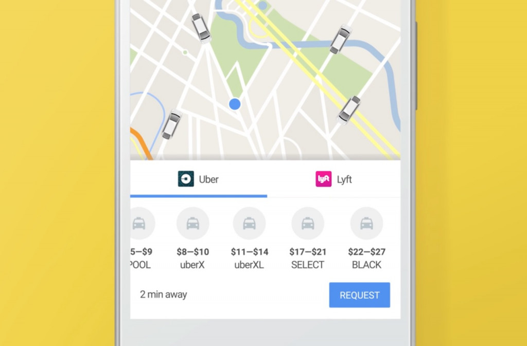 现在可以通过 Google Maps 直接叫 Uber 了 动点科技