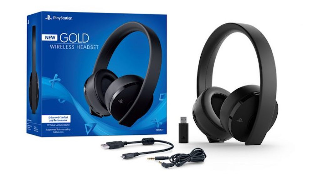 Sony Gold Wireless Headset