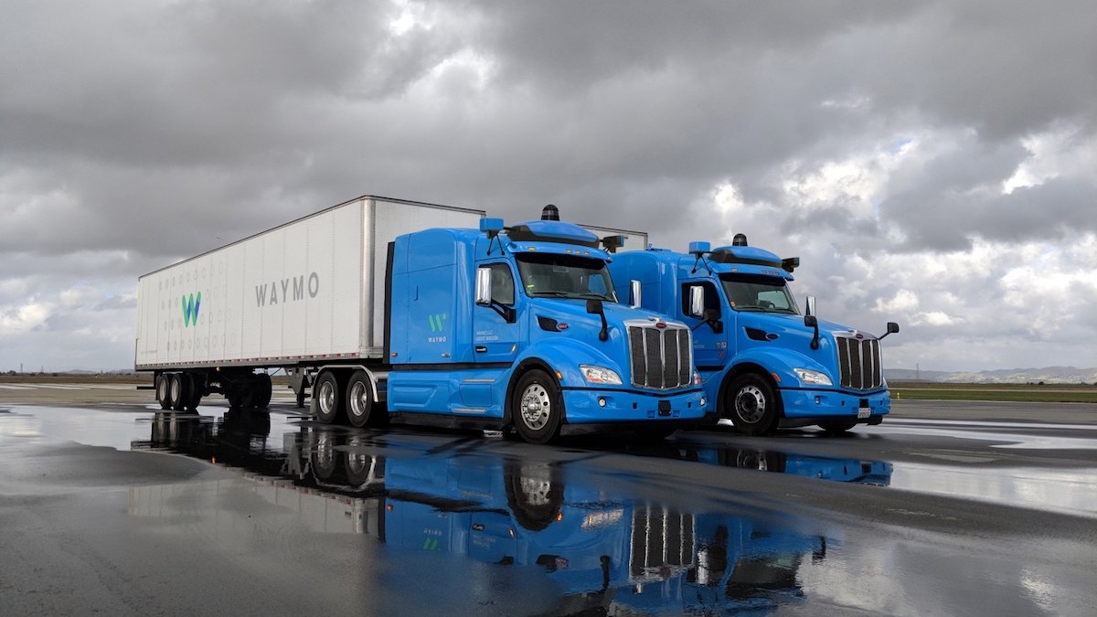 Waymo 自动驾驶 卡车