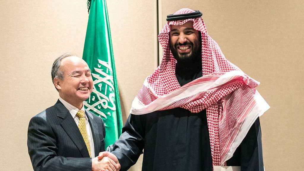 软银集团和沙特阿拉伯合作打造全球最大太阳能发电站