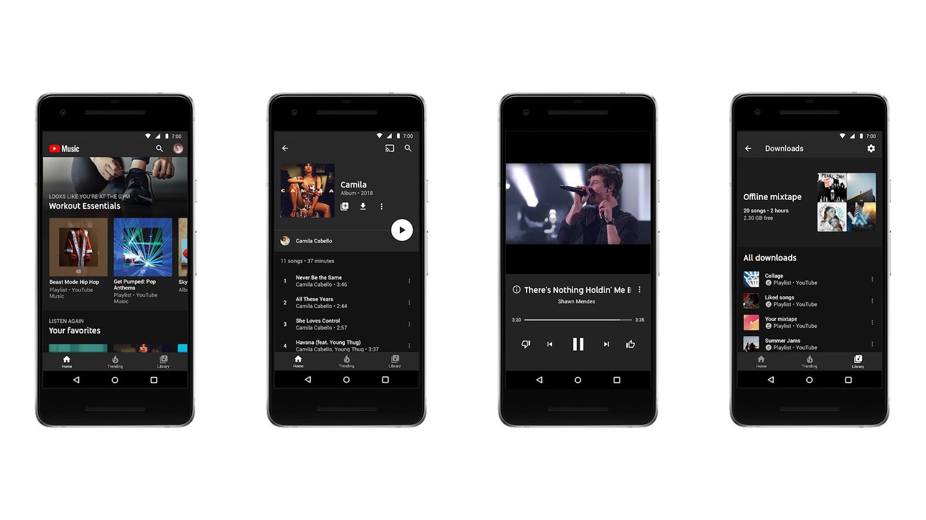 Google 公布只能听歌的 YouTube Music 流媒体服务