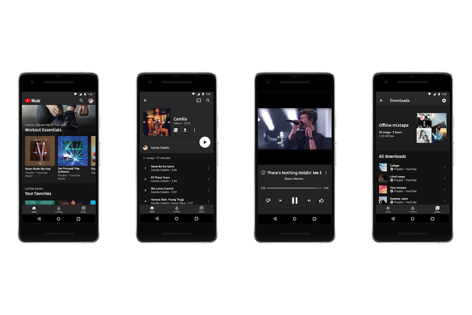 Google 公布只能听歌的 YouTube Music 流媒体服务