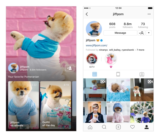 Instagram 推出长视频平台 IGTV，支持上传 1 小时时长视频