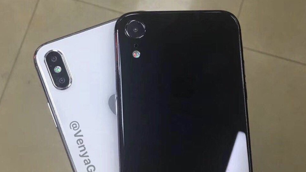 疑似新 iPhone 真机图：旗舰款和 iPhone X 外观几乎无差别