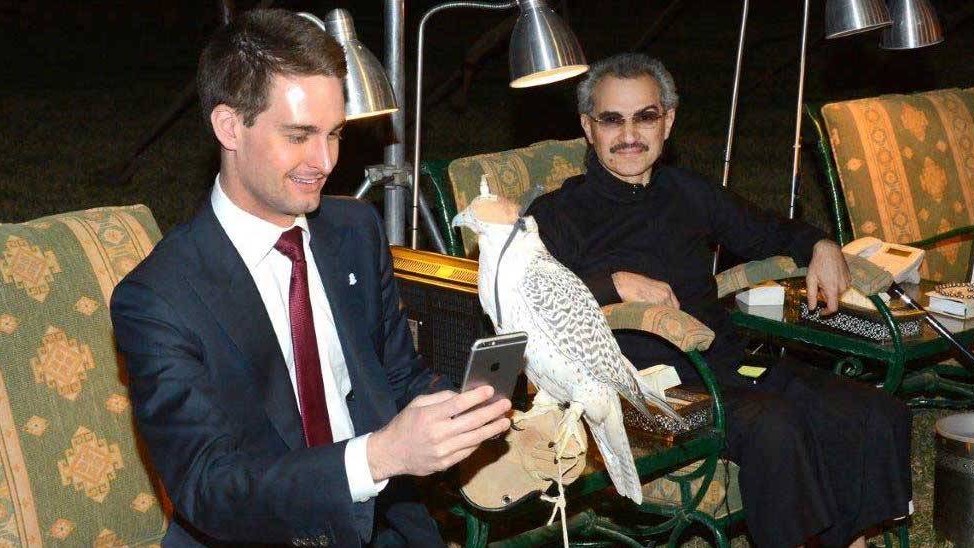 沙特王子向 Snapchat 投资 2.5 亿美元，获得 2.3% 股份