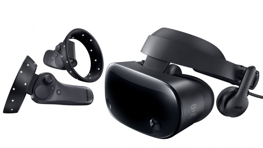 三星带来显示效果升级版的 Windows VR 头盔