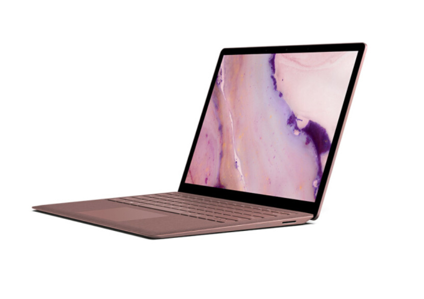 粉色版 Surface Laptop 2