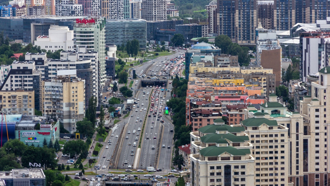 阿拉木图城市景观