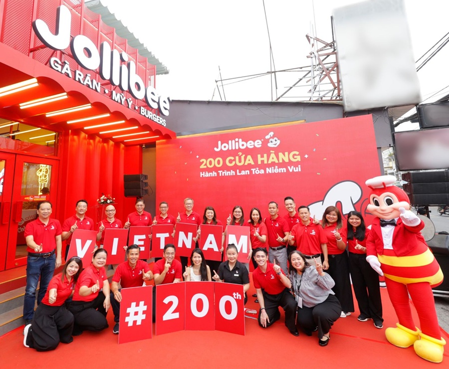Jollibee越南第200家门店开业